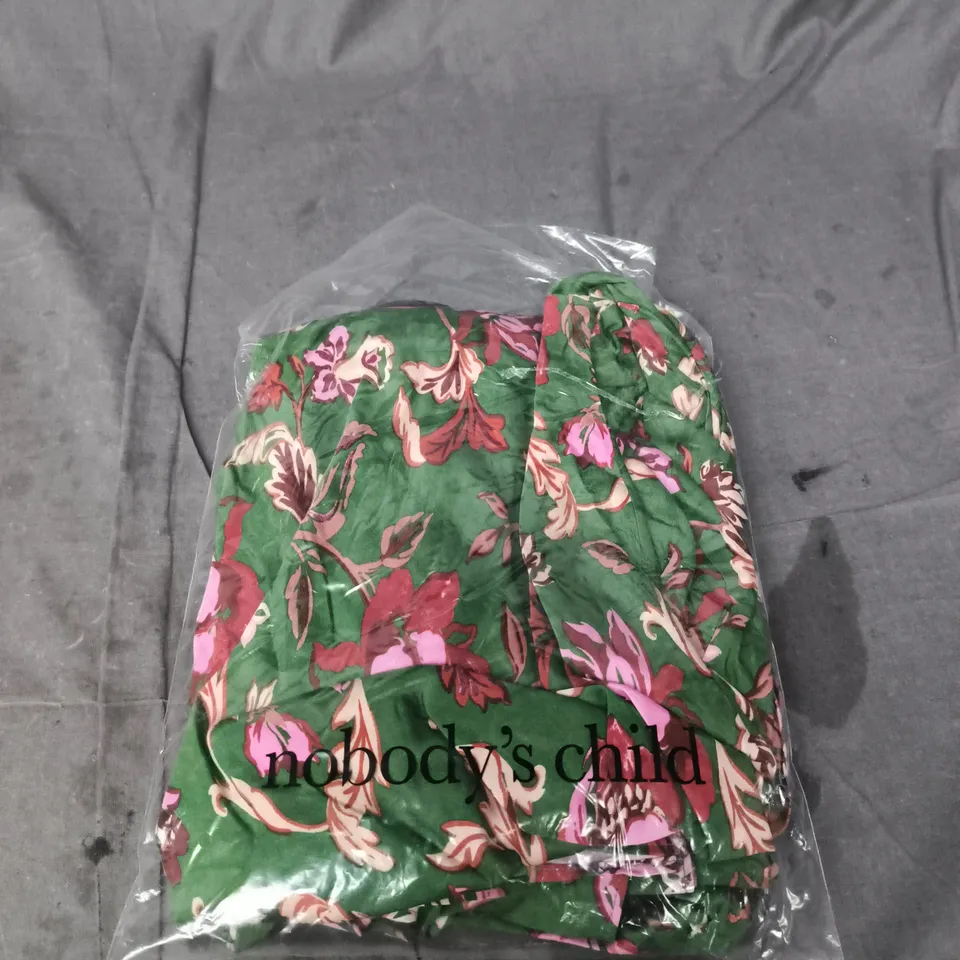 NOBODY'S CHILD LAYLA MIDI DRESS – SAVANNA SARASA PRINT, UK 10