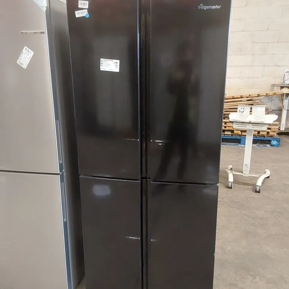 FRIDGEMASTER MQ79394EB FREESTANDING AMERICAN 4 DOOR FRIDGE FREEZER - UNPROCESSED RAW RETURN