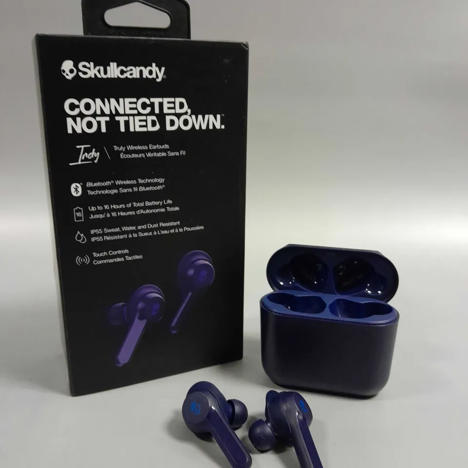 BOXED SKULLCANDY INDY TRUE WIRELESS EARPHONES 