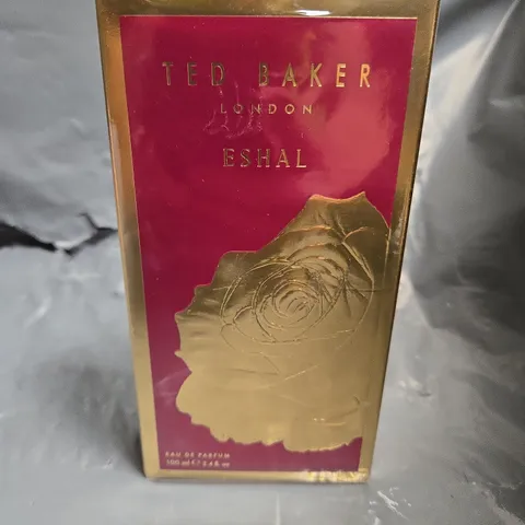 BOXED AND SEALED TED BAKER LONDON ESHAL EAU DE PARFUM 100ML