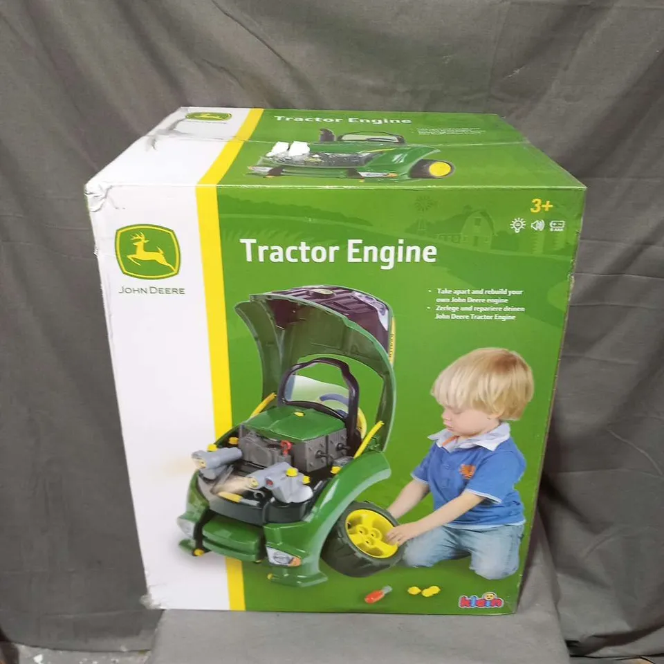 BOXED KLEIN JOHN DEERE TRACTOR ENGINE 