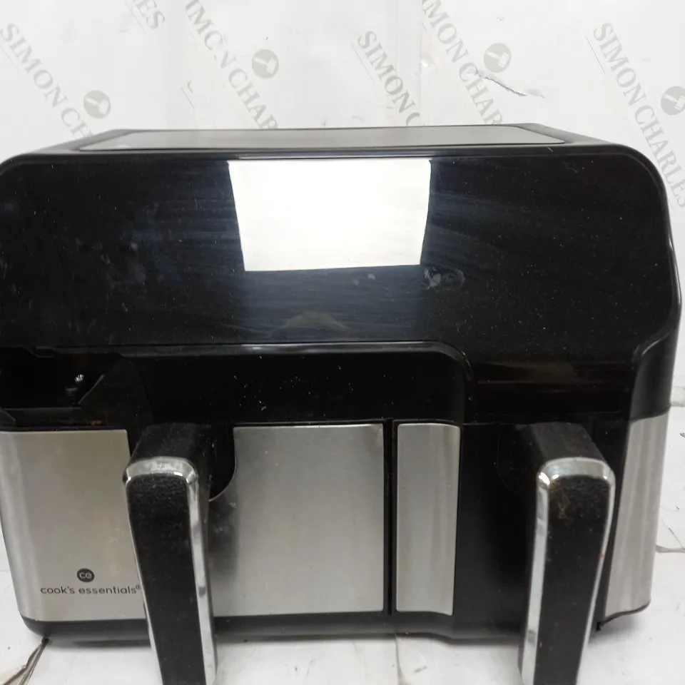 BOXED COOK'S ESSENTIALS 7.7L DUAL AIR FRYER