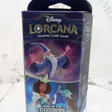 BRAND NEW BOXED DISNEY LORCANA TRADING CARD GAME RISE OF THE FLOODBORN STARTER DECK