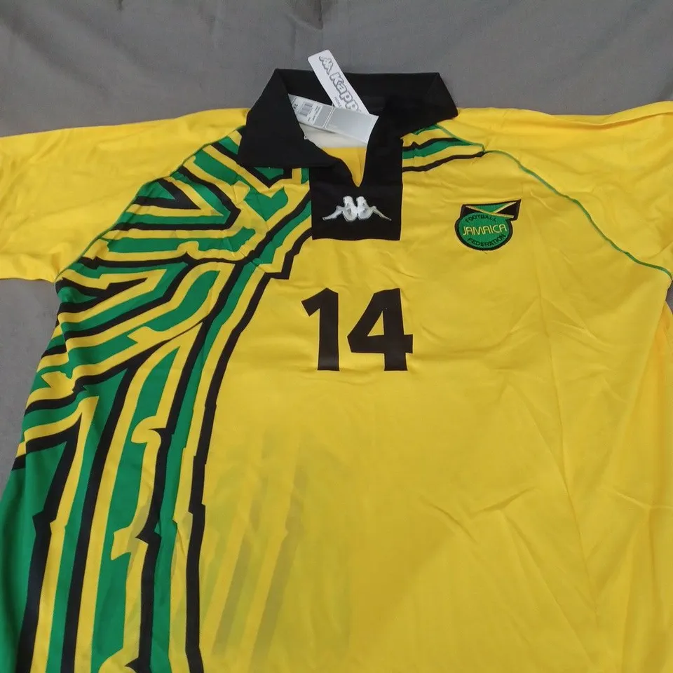JAMAICA FC HOME RETRO SHIRT SIZE 2XL