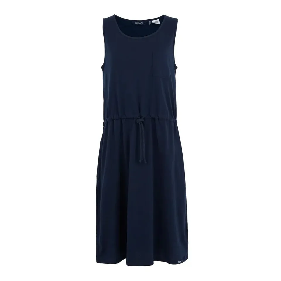 BRAND NEW REGATTA WOMENS ARIENA CASUAL DRESS IN NAVY SIZE UK 18