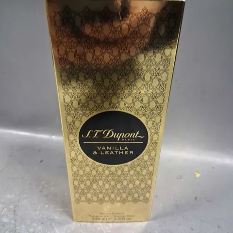 BOXED J.T. DUPONT ANILLA AND LEATHER EAU DE PARFUM 100ML