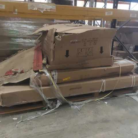 PALLET CONTAINING A LARGE QUANTITY OF ASSORTED FURNITURE PARTS ECT