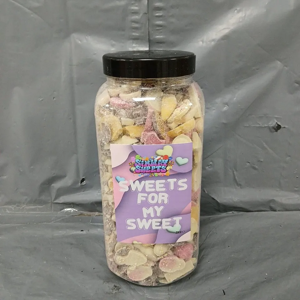 SIMWAY SWEETS 3KG TUB 