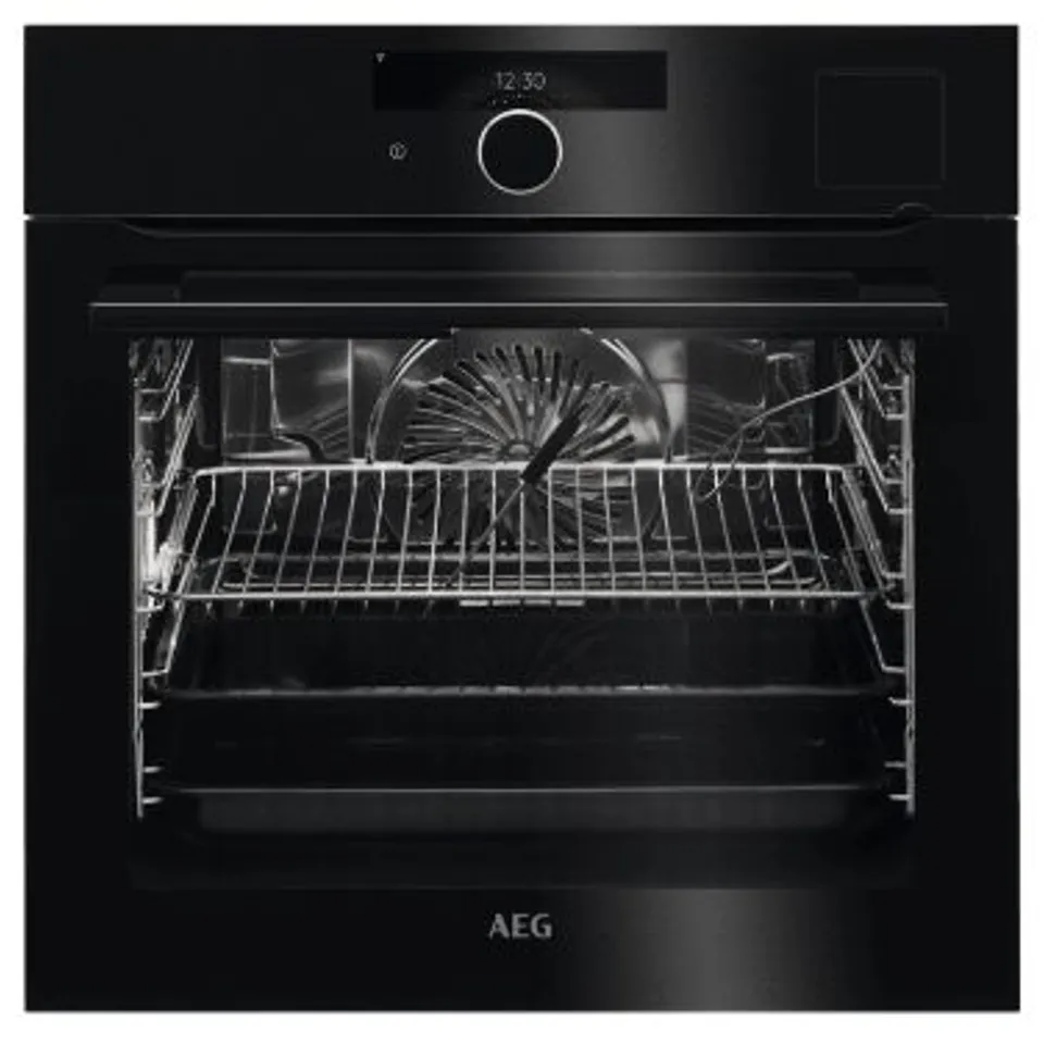 AEG BSK999330B STEAMPRO SINGLE OVEN WITH STEAM CLEANING