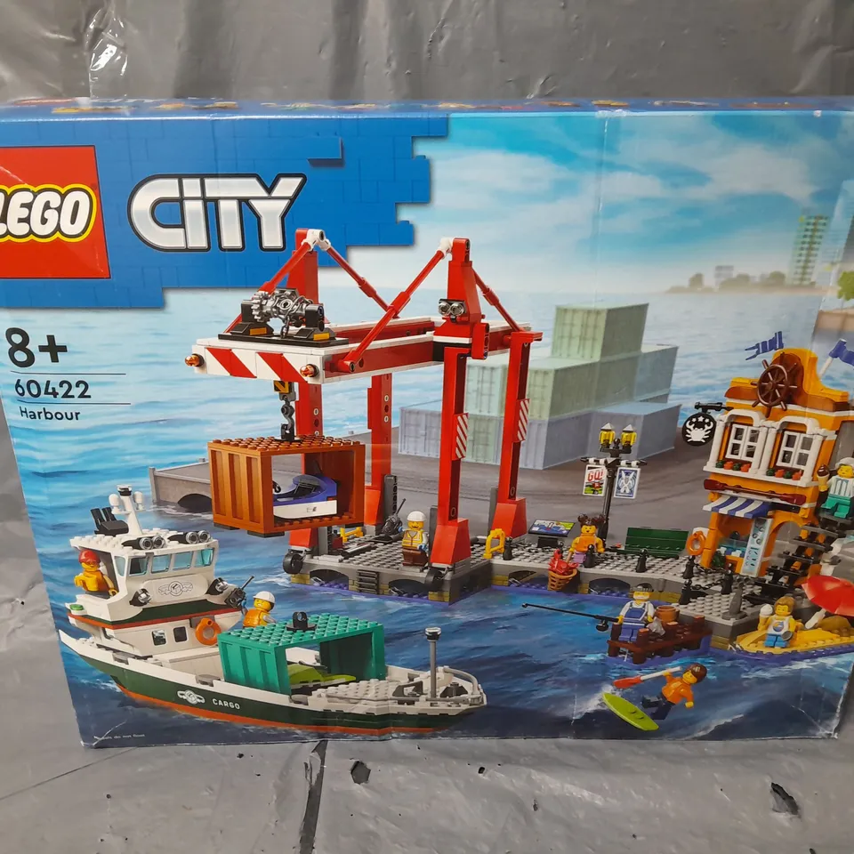 BOXED LEGO CITY HARBOUR - 60422