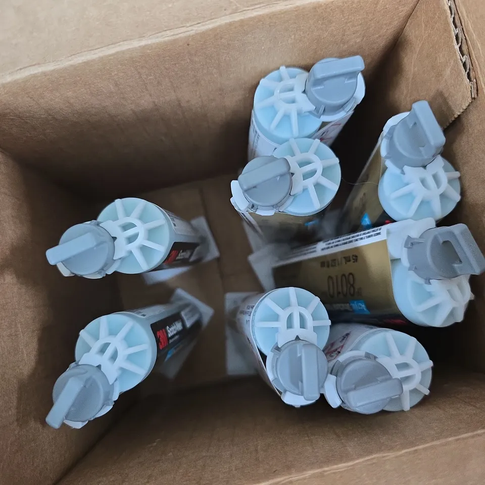 8 3M SCOTCH-WELD STRUCTURAL PLASTIC ADHESIVES DP8010 BLUE 45ML