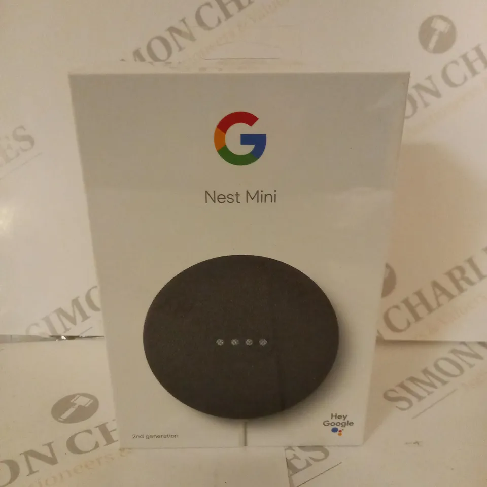 BRAND NEW BOXED SET OF 2 GOOGLE NEST MINI 2ND GENERATION