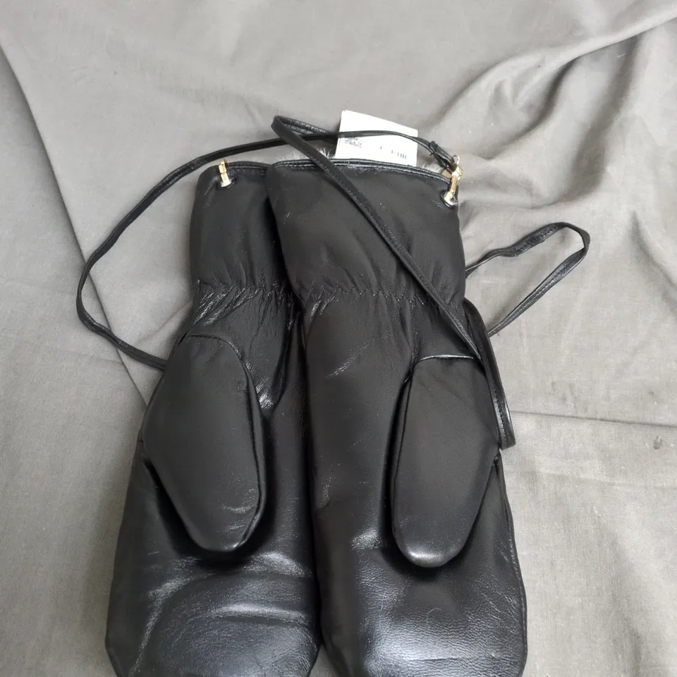 MANGO LADIES LEATHER GLOVES