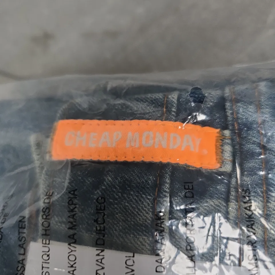 CHEAP MONDAY JEANS – BLUE DENIM SIZE UNSPECIFIED