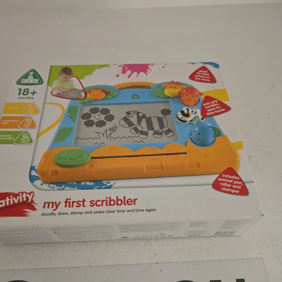 CREATIVITY MY FIRST SCRIBBLER – TODDLER DOODLE TABLET, BOXED