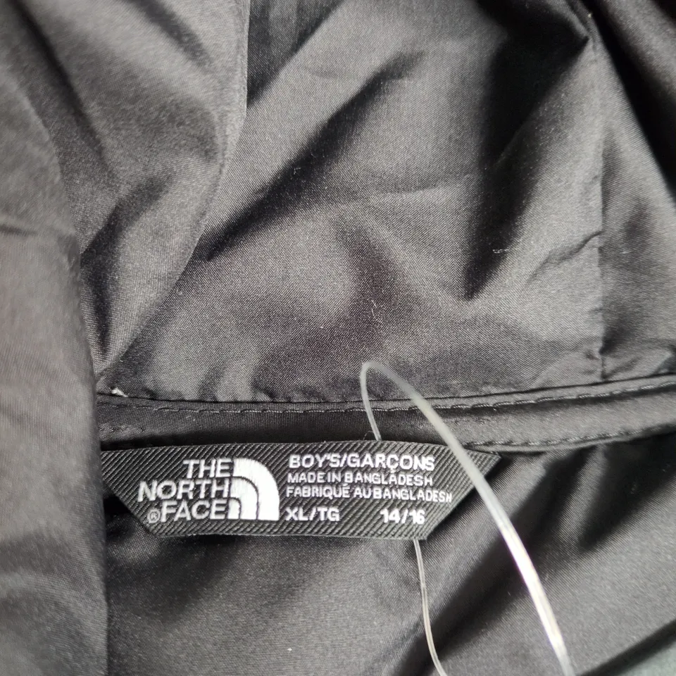 THE NORTH FACE BOYS' PUFFER JACKET – BLACK – UK 14-16 (XL)