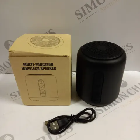 BOXED MULTIFUNCTIONAL WIRELESS BLUETOOTH SPEAKER 