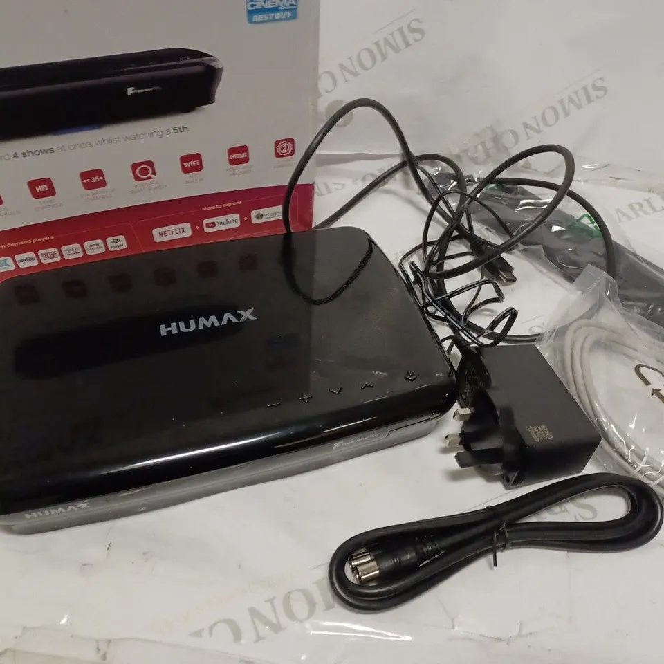 HUMAX FVP-5000T 500 GB FREEVIEW PLAY HD TV RECORDER, BLACK 