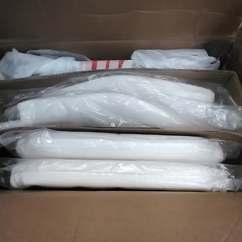 BOXED DINING CHAIR WHITE 2PCS