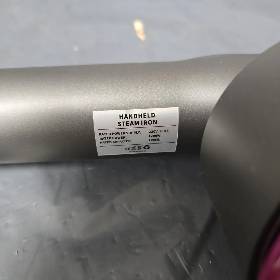 LIVMORE HANDHELD STEAM IRON – 1200W, 100ML WATER TANK