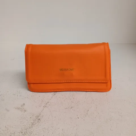 MEIXIAOMEI ORANGE LEATHER HANDBAG