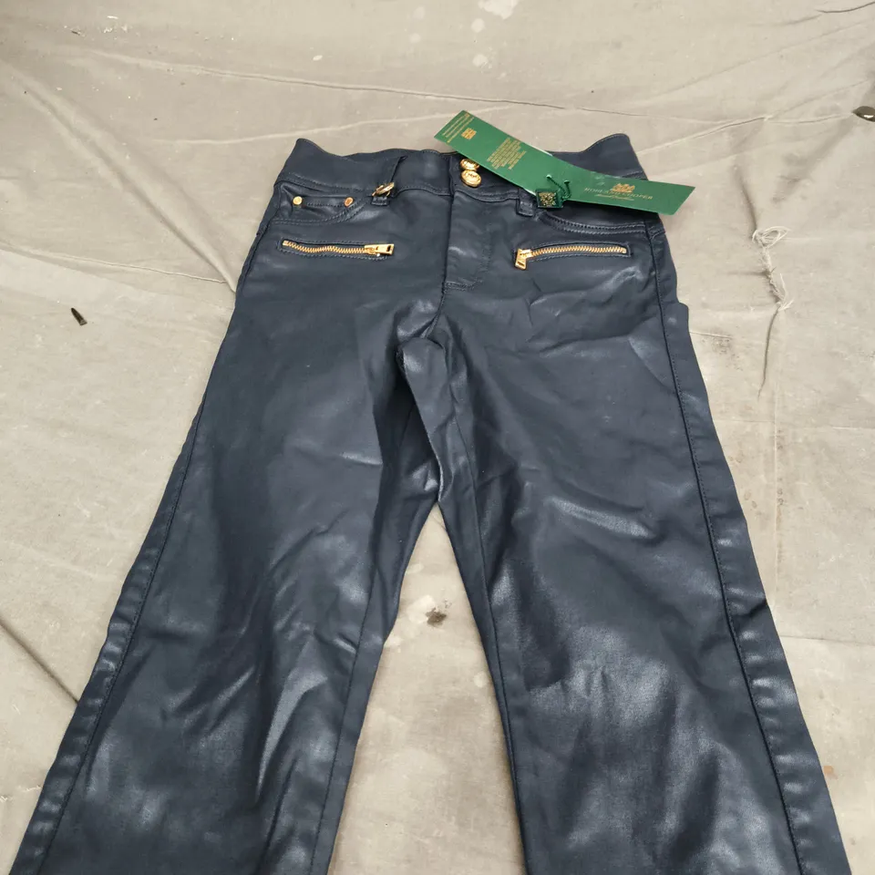 HOLLAND COOPER COATED JODHPUR PANTS – NAVY, UK 8R