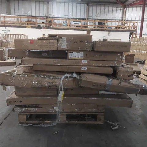 PALLET CONTAINING A VERY LARGE QUANTITY OF ASSORTED DESIGNER FURNITURE PARTS