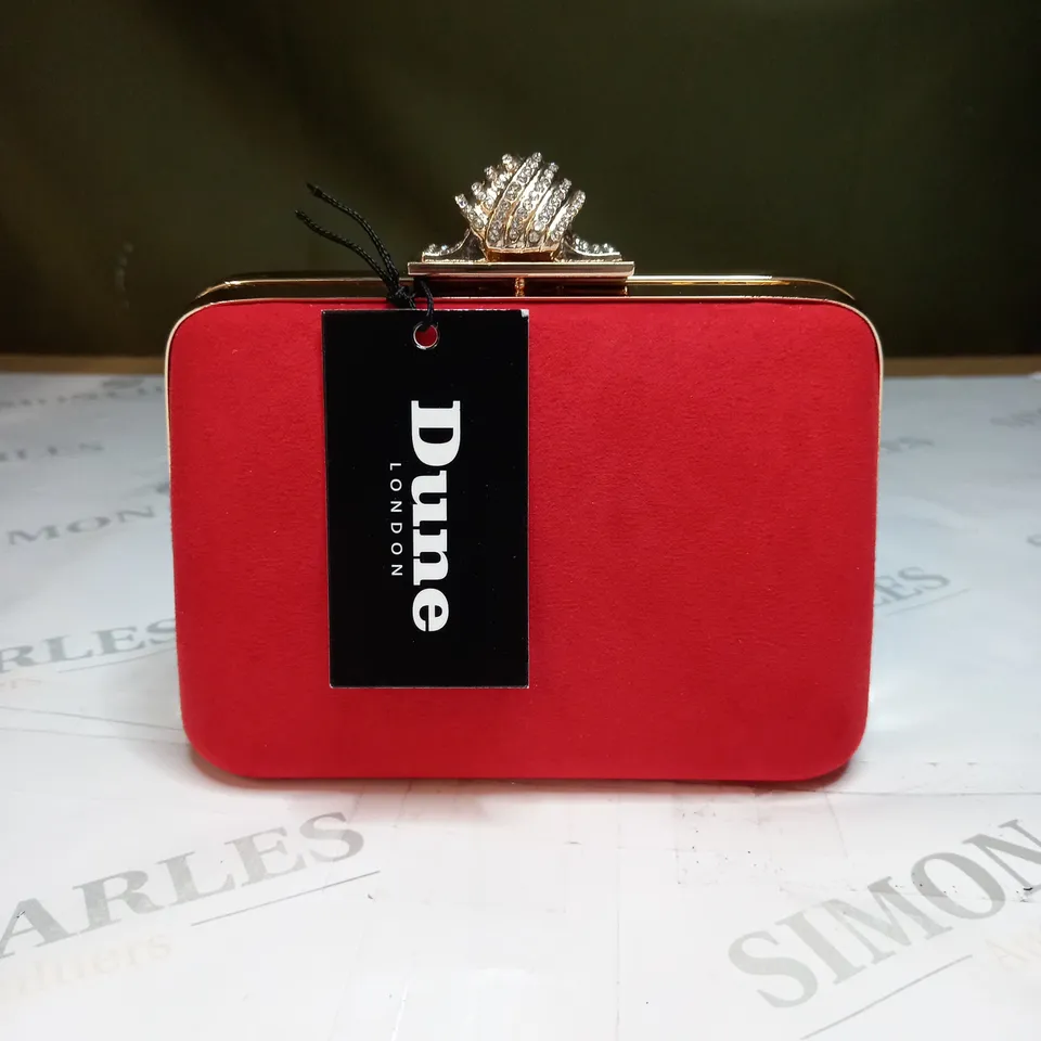DUNE LONDON DIAMANTE KNOT PURSE