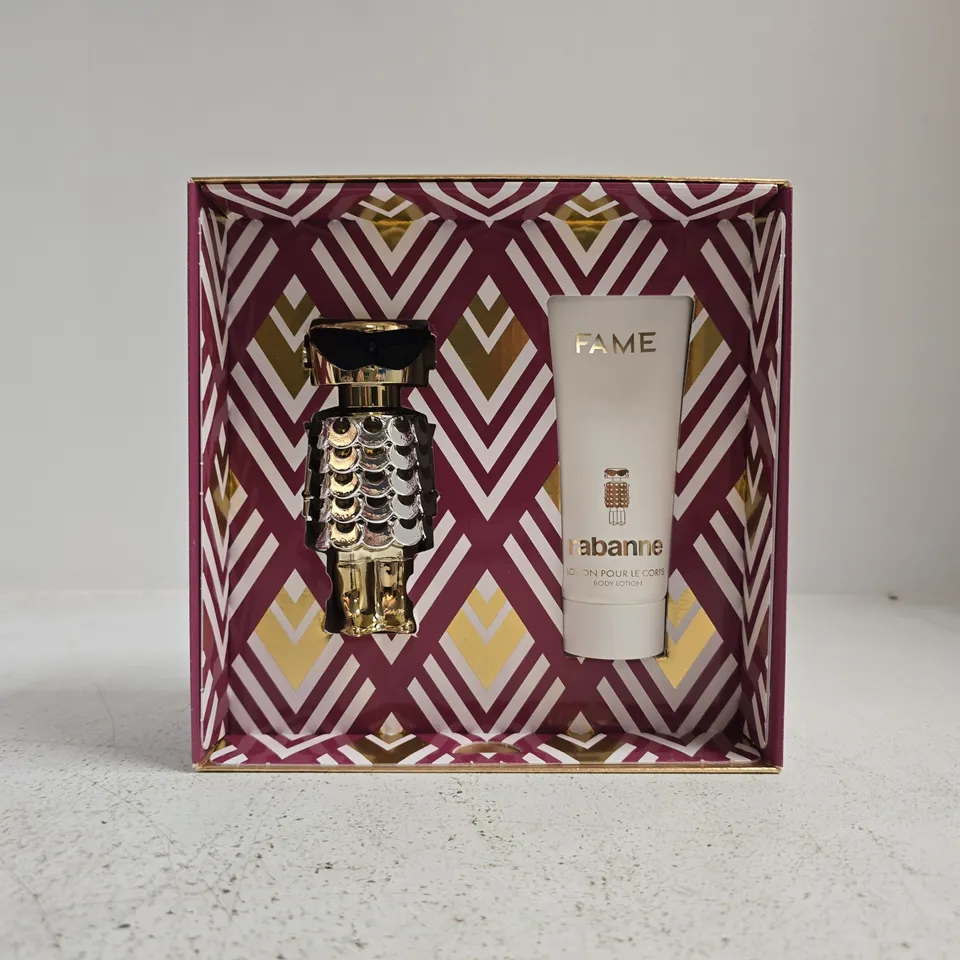 RABANNE FAME GIFT SET 50ML EDP + 100ML BODY LOTION