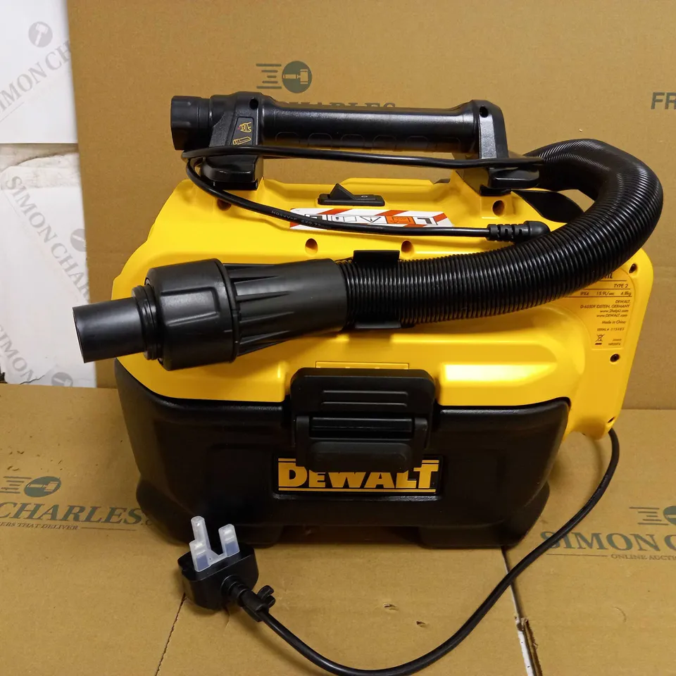 DEWALT WET/DRY BAGLESS HEPA FILTER