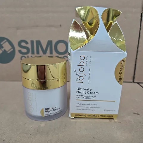 THE JOJOBA COMPANY ULTIMATE NIGHT CREAM – AGE-DEFYING, 50 ML