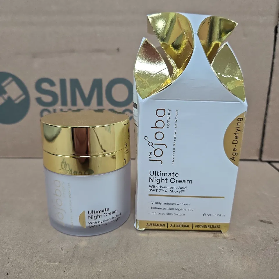 THE JOJOBA COMPANY ULTIMATE NIGHT CREAM – AGE-DEFYING, 50 ML