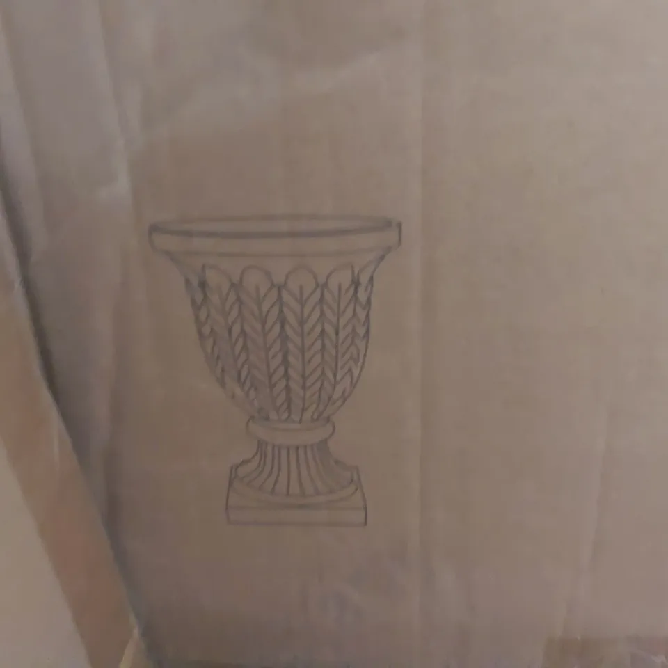 BOXED SASSY HOME 60CM HIGH LARGE URN