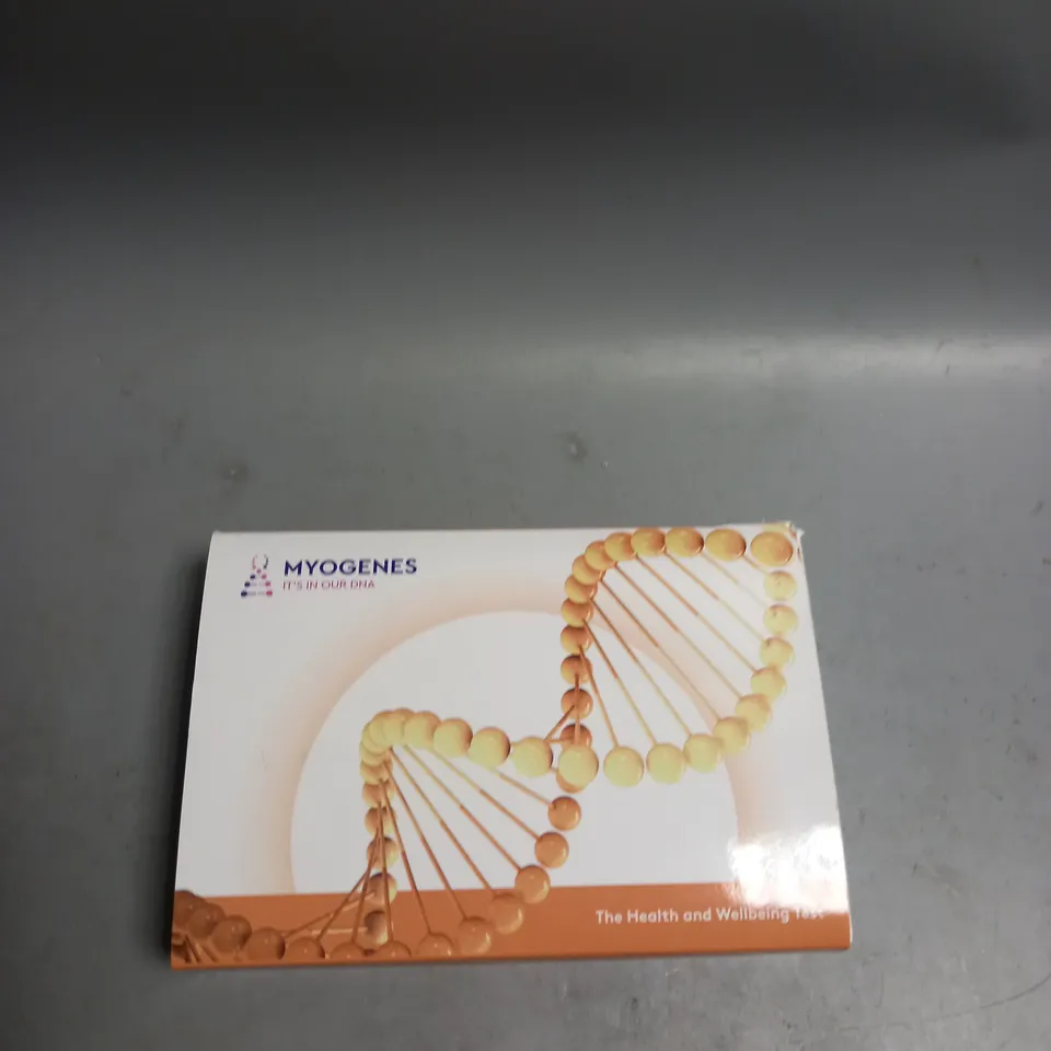 BOXED MYOGENES HEALTH AND WELLBEING TESTING KIT