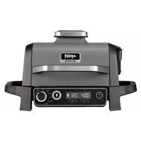 BOXED NINJA OG701UK WOODFIRE ELECTRIC BBQ GRILL & SMOKER 