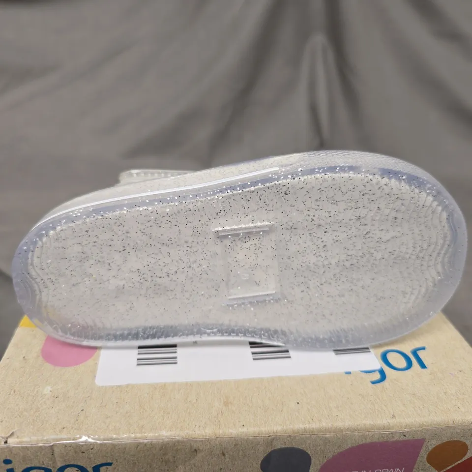 IGOR STAR GLITTER JELLY SANDAL SIZE 7 