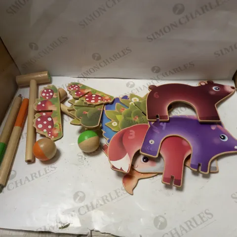 FOREST ANIMALS CROQUET