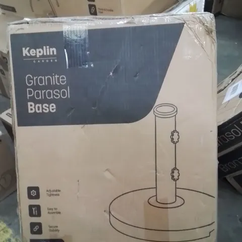 BOXED KEPLIN GARDEN PARASOL BASE -GRANITE-