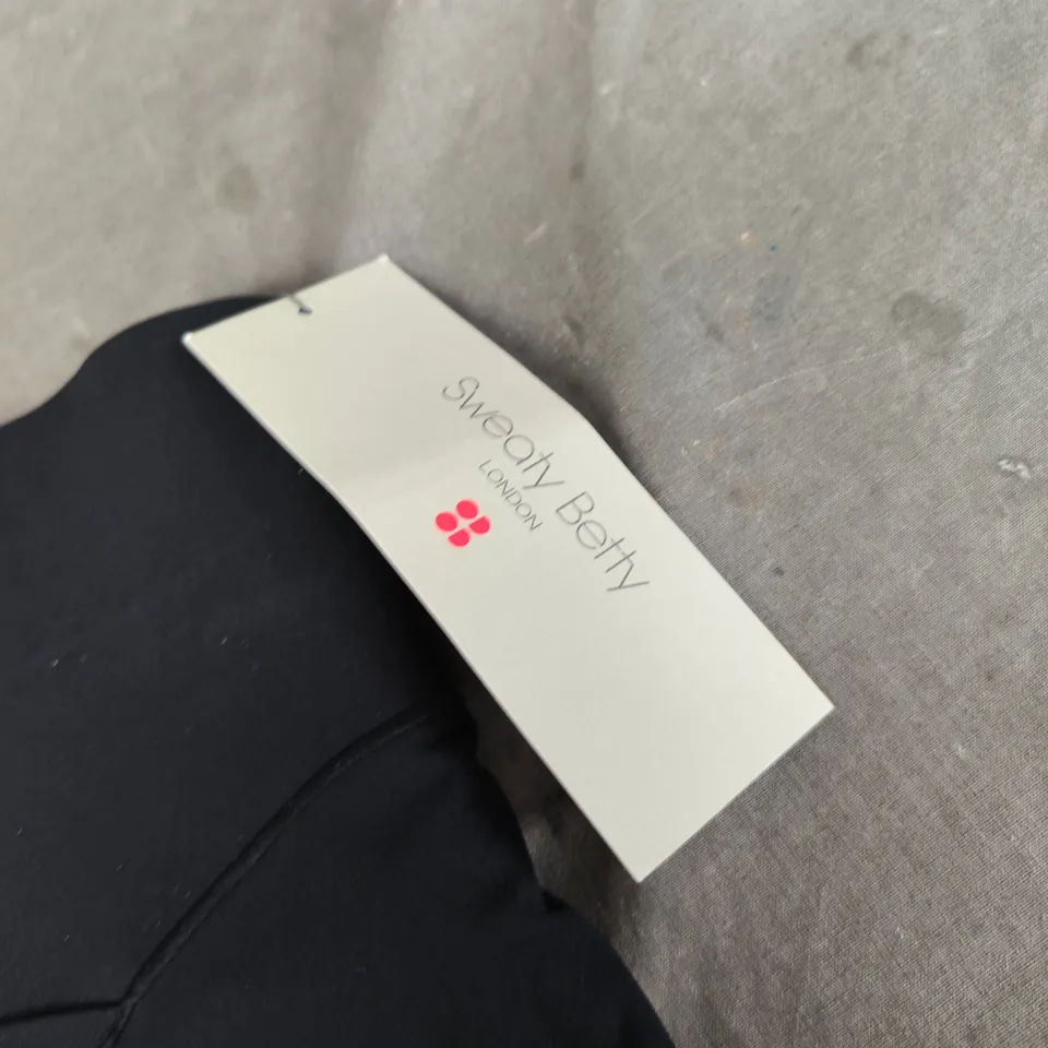 SWEATY BETTY POWER ULTRASCULPT HIGH WAIST WORKOUT LEGGINGS – BLACK, SIZE M