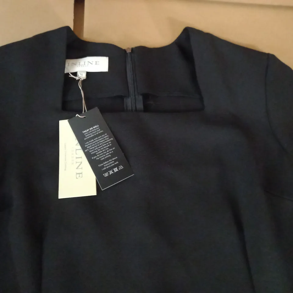 INLINE LONDON BLACK DRESS - 14