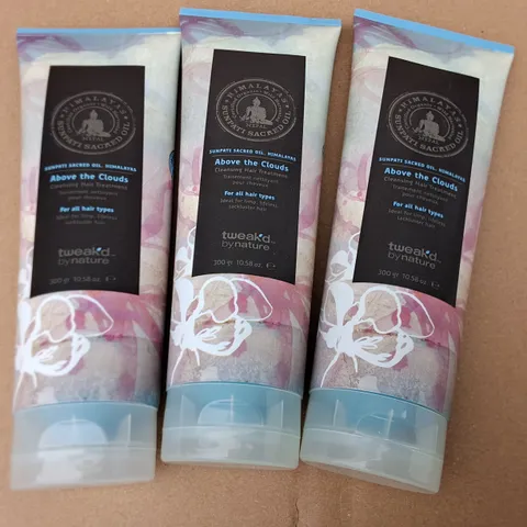 LOT OF 9 TWEAKED BY NATURE 3-PACKS OF HAIR TREATMENTS