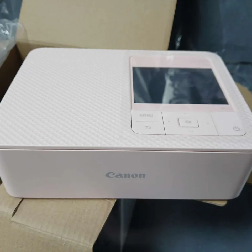 BOXED CANON SELPHY CP1500 COMPACT WIFI PHOTO PRINTER - PINK (1 BOX)