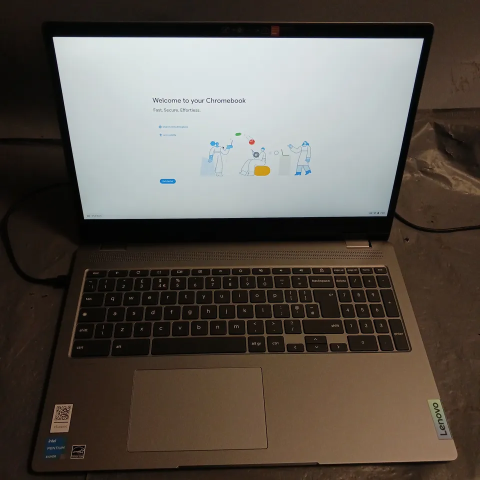 BOXED LENOVO IP FLEX 3 CHROME 15IJL7 INTEL N6000 LAPTOP IN ARTIC_GREY