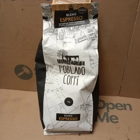 POBLADO COFFI COFFEE BEANS – BLEND ESPRESSO, 1KG 
