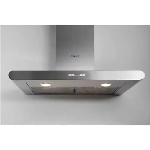 HOTPOINT PHC77FLBIX 70CM CHIMNEY COOKER HOOD - STAINLESS STEEL