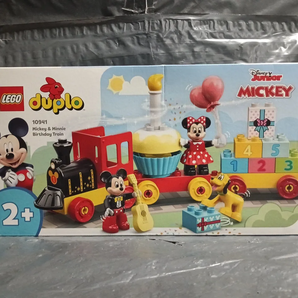LEGO DUPLO DISNEY JUNIOR 10941 MICKEY & MINNIE BIRTHDAY TRAIN