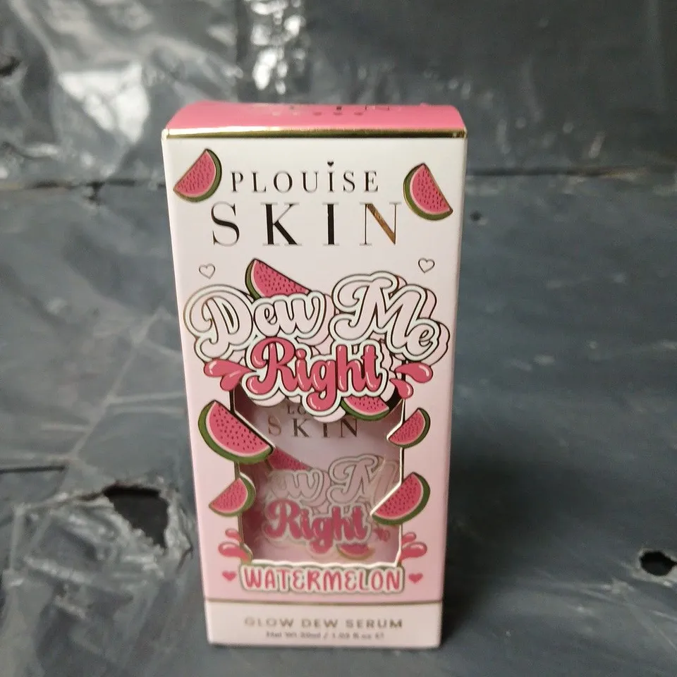 PLOUISE SKIN DEW ME RIGHT WATERMELON GLOW DEW SERUM - 30ML