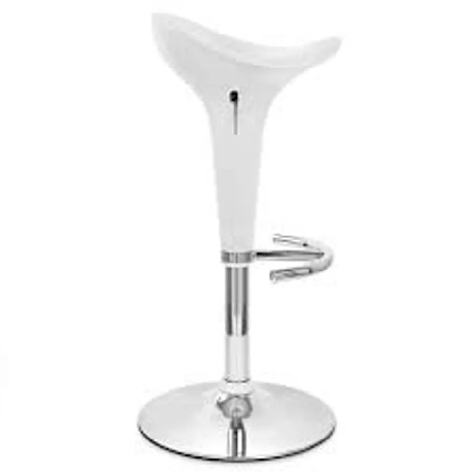 BOXED COCO WHITE BAR STOOL (1 BOX)