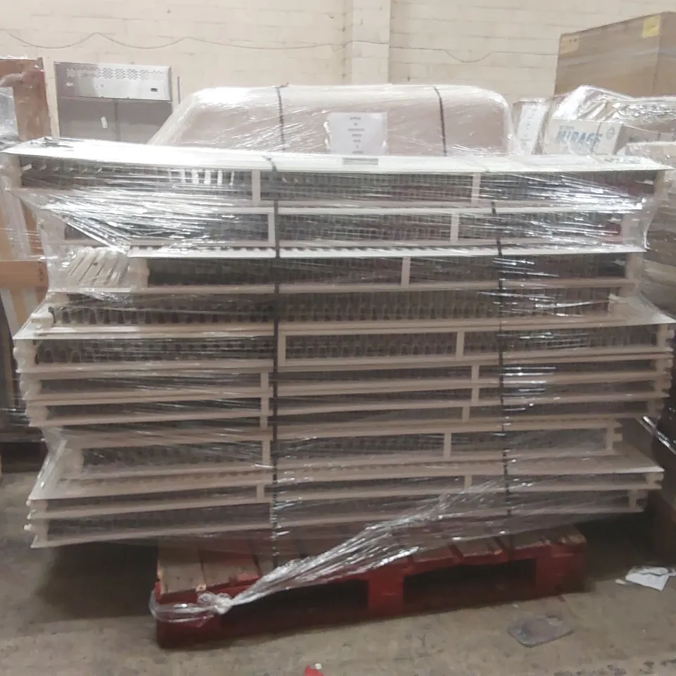 PALLET CONTAINING APPROXIMATELY 12x DESIGNER HOUSEHOLD CONVECTOR RADIATORS