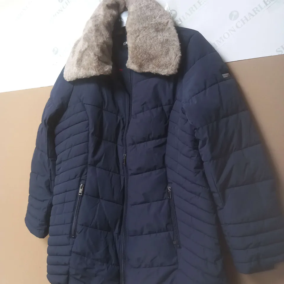 CENTRIGRADE NAVY COAT SIZE S 